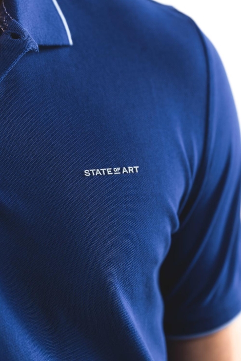 State of Art poloshirt piqu? ss p